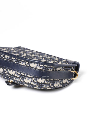 Dior Blue Oblique Medium Bobby Crossbody Bag-10