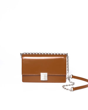 Givenchy Chesnut Calf Leather Medium 4G Chain Bag-2