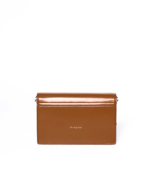 Givenchy Chesnut Calf Leather Medium 4G Chain Bag-3