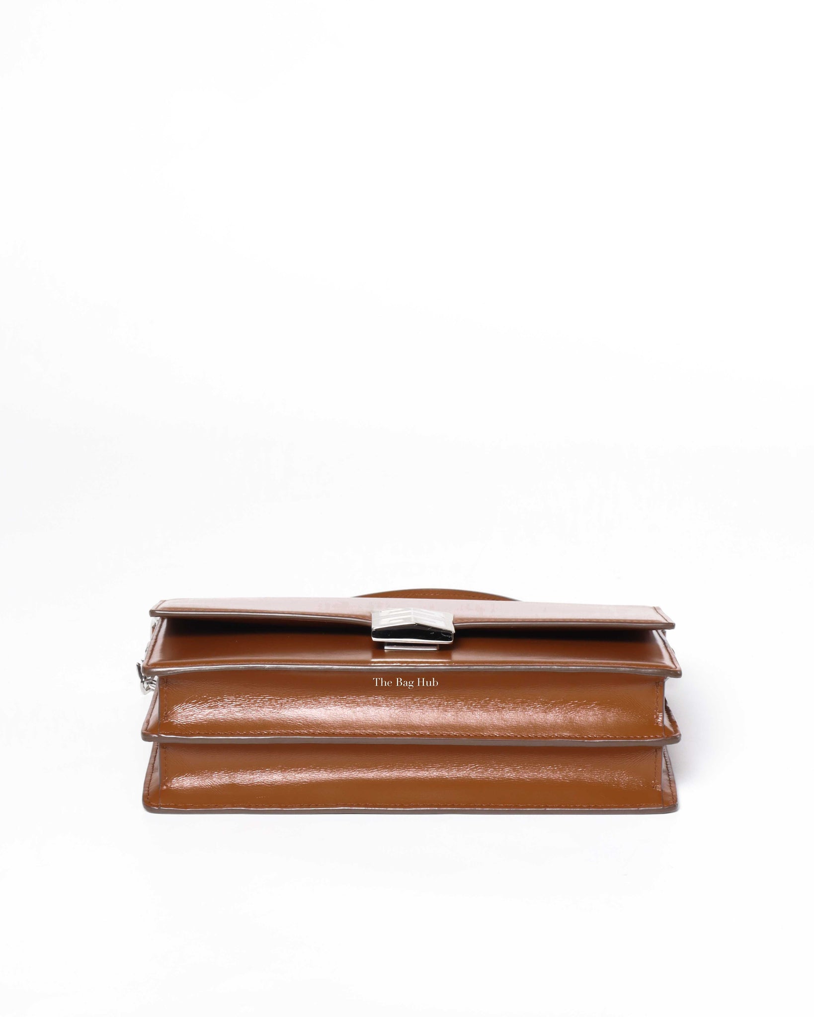Givenchy Chesnut Calf Leather Medium 4G Chain Bag-6