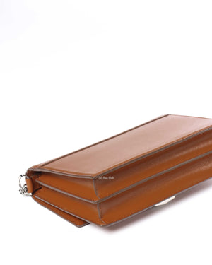 Givenchy Chesnut Calf Leather Medium 4G Chain Bag-9