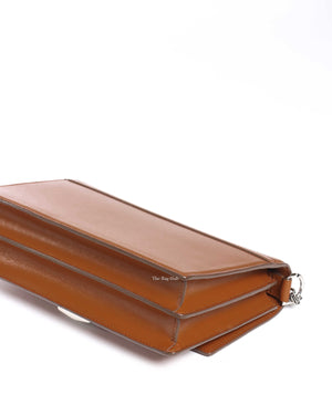 Givenchy Chesnut Calf Leather Medium 4G Chain Bag-10