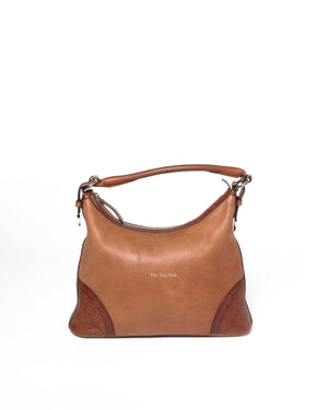 Gucci Brown Leather Signoria Shoulder Bag-2