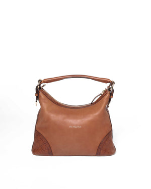 Gucci Brown Leather Signoria Shoulder Bag-3
