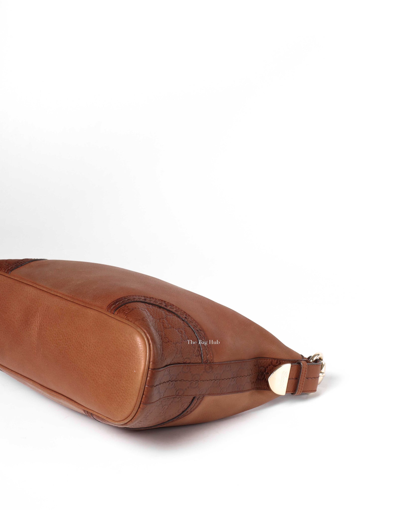 Gucci Brown Leather Signoria Shoulder Bag-8
