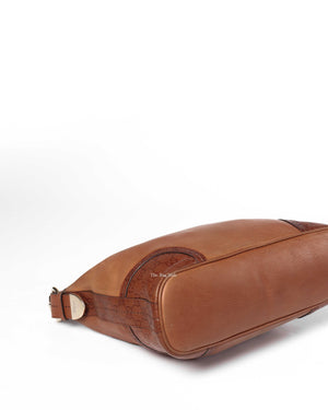 Gucci Brown Leather Signoria Shoulder Bag-9
