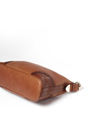 Gucci Brown Leather Signoria Shoulder Bag-10