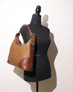 Gucci Brown Leather Signoria Shoulder Bag-12