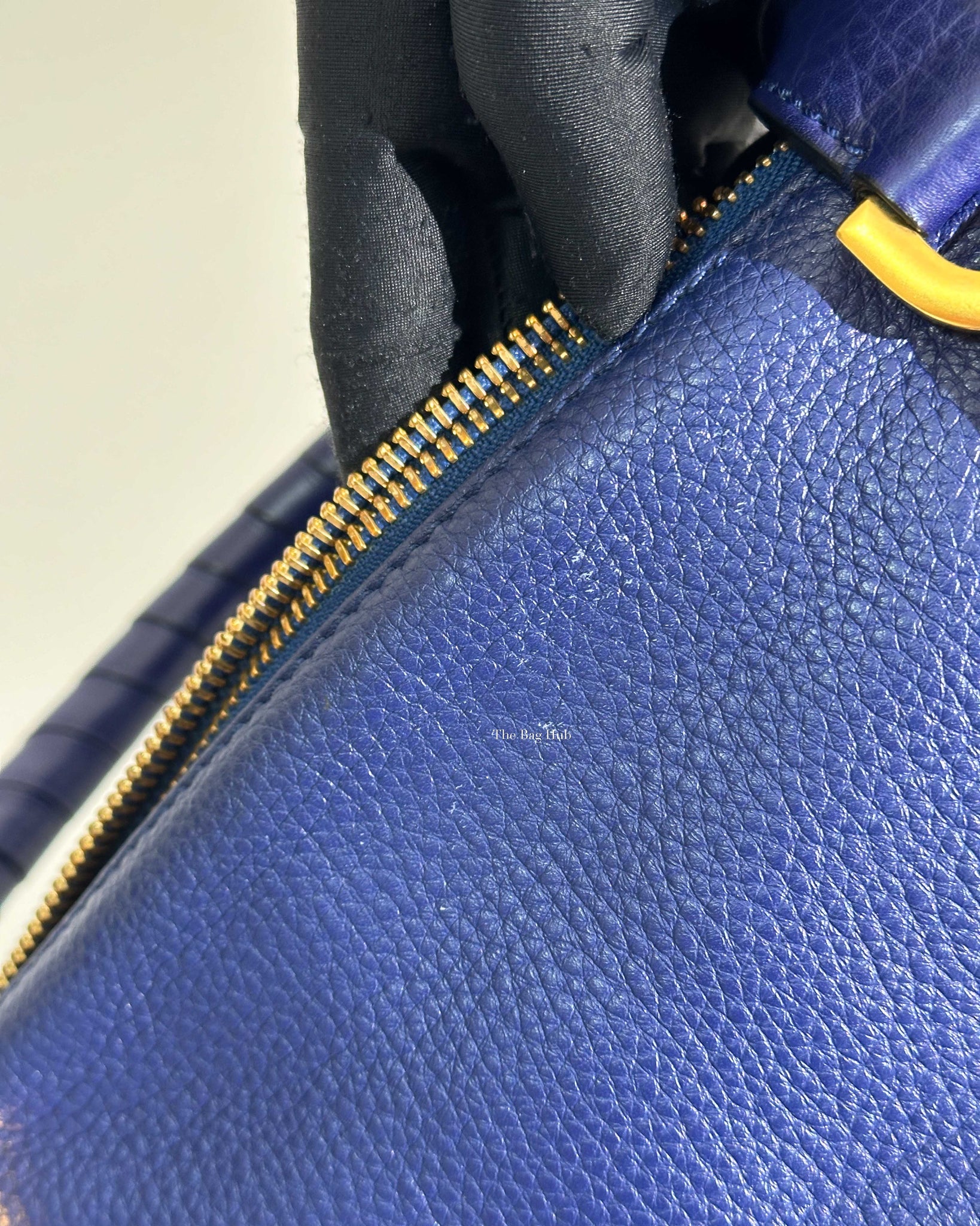 Chloe Blue Medium Marcie Shoulder Bag-14