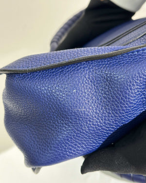 Chloe Blue Medium Marcie Shoulder Bag-18