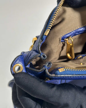 Chloe Blue Medium Marcie Shoulder Bag-23