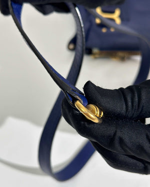 Chloe Blue Medium Marcie Shoulder Bag-28
