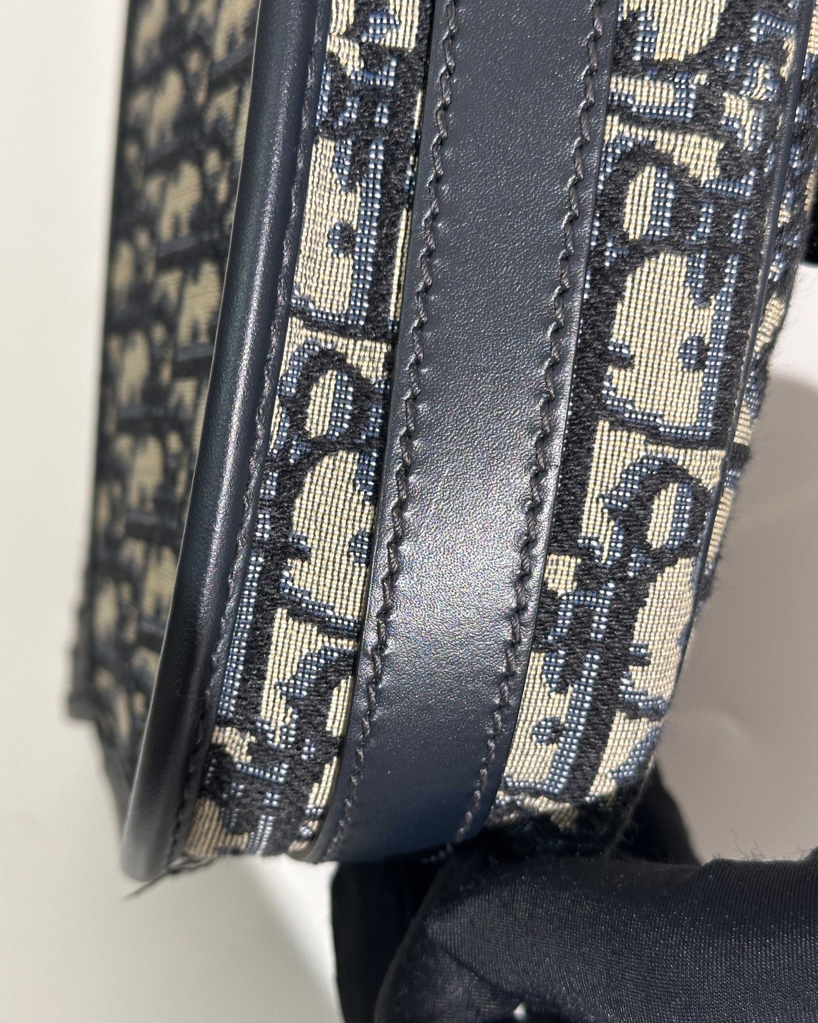 Dior Blue Oblique Medium Bobby Crossbody Bag-18