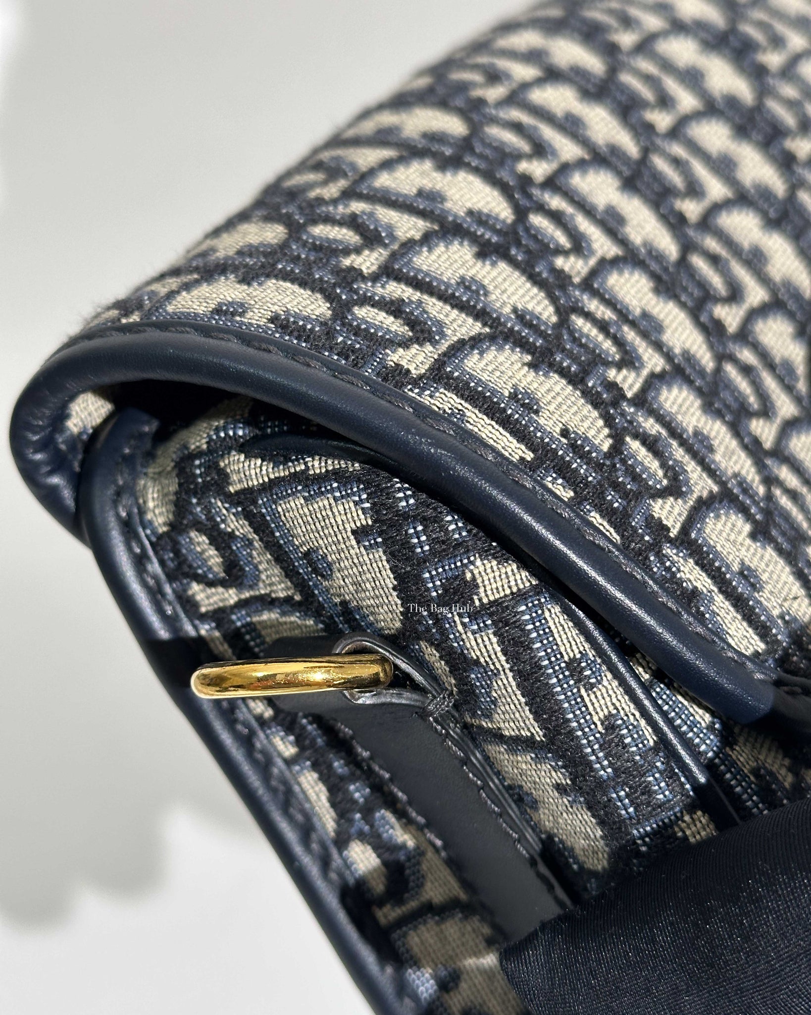 Dior Blue Oblique Medium Bobby Crossbody Bag-20