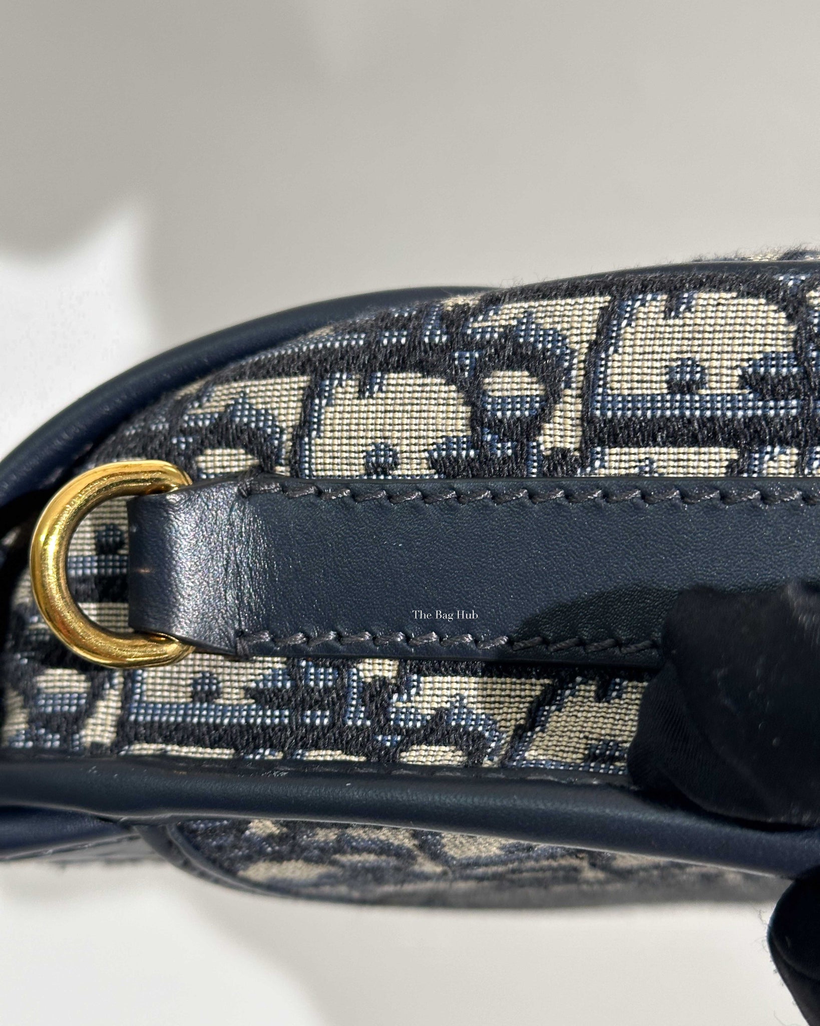 Dior Blue Oblique Medium Bobby Crossbody Bag-21