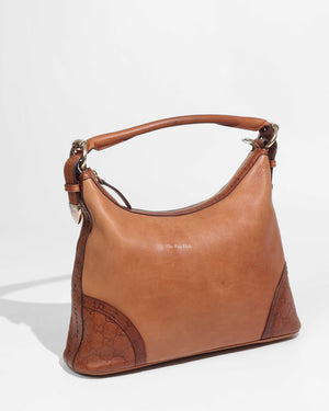 Gucci Brown Leather Signoria Shoulder Bag-1