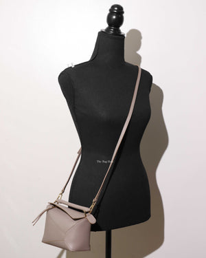 Loewe Sand Mini Puzzle Crossbody Bag-12