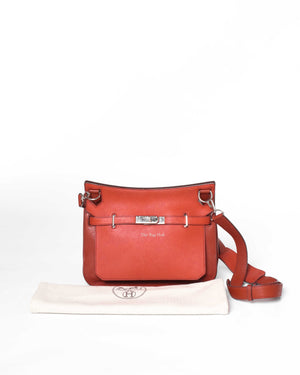 Hermes Rose Tea Swift/Togo Jypsiere 28 Bag-13