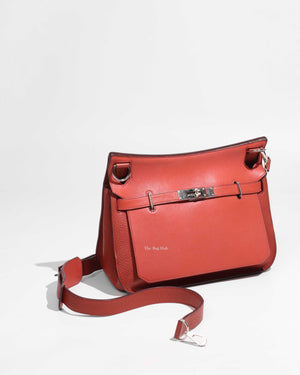 Hermes Rose Tea Swift/Togo Jypsiere 28 Bag-1