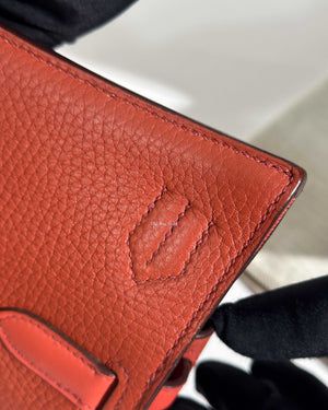 Hermes Rose Tea Swift/Togo Jypsiere 28 Bag-20