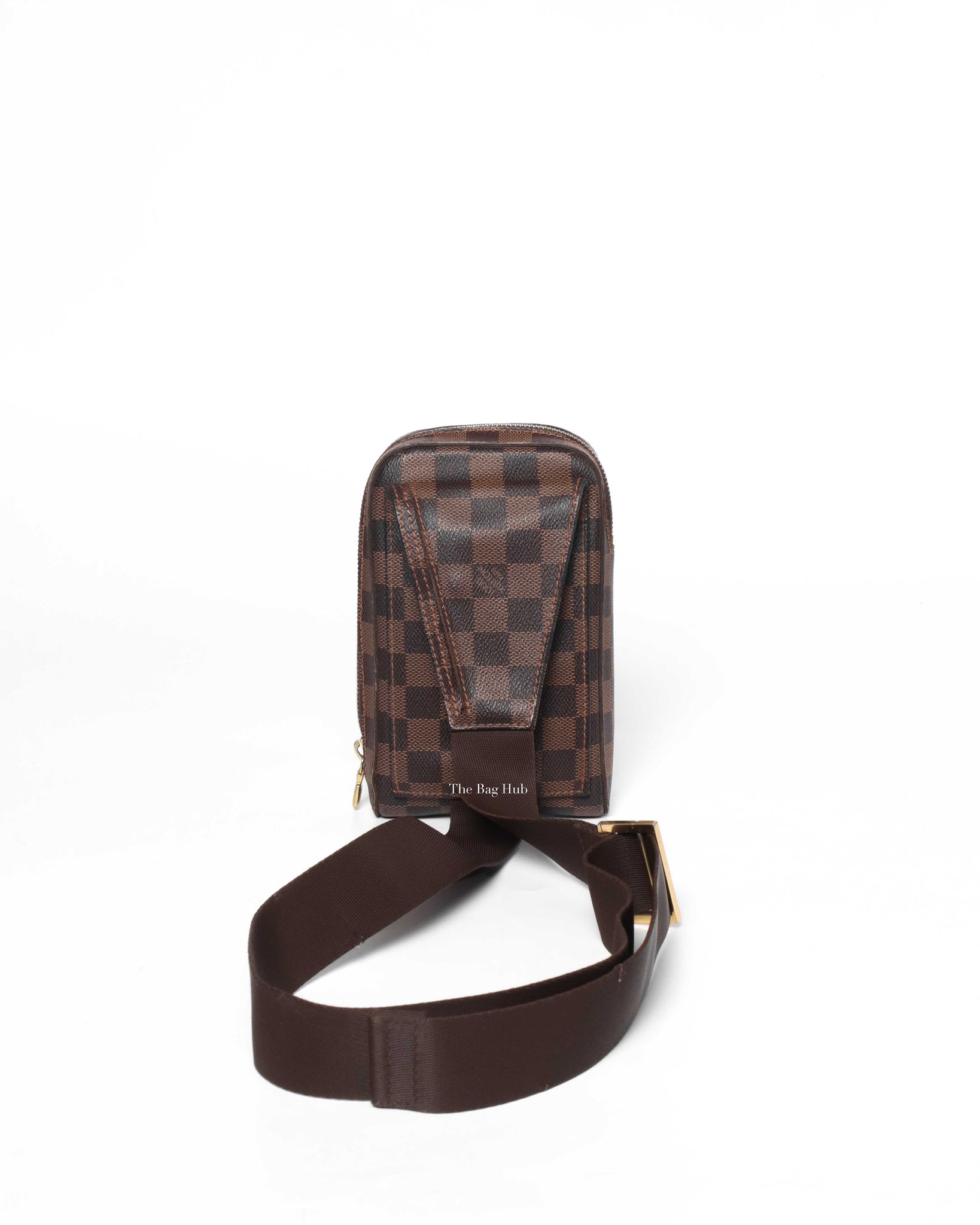 Louis Vuitton Damier Ebene Geronimos Bum Bag Fanny Pack Waist Pouch 106lv0  For Sale at 1stDibs