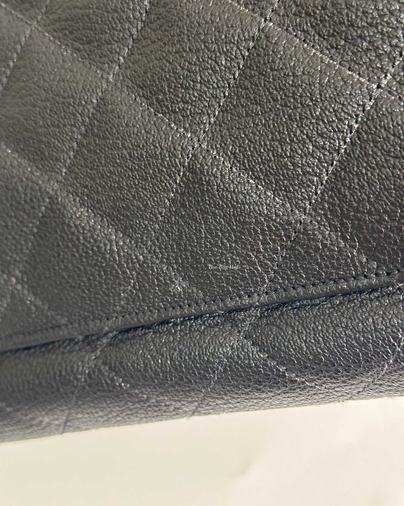 Chanel Black Leather CC Frame Tote GHW-21