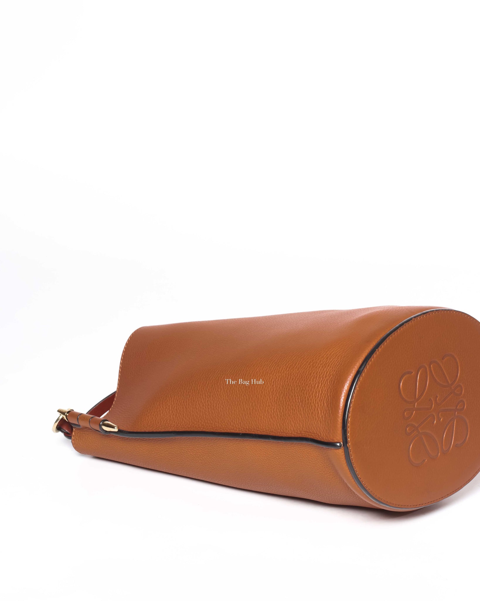 Loewe Light Camel Leather Gate Bucket Bag-7