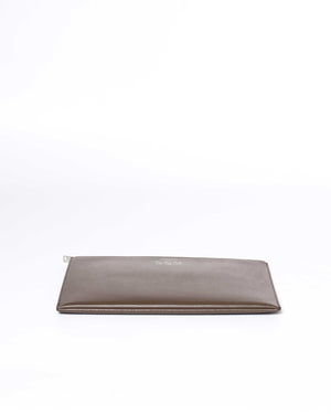 Saint Laurent Brown Leather Clutch-6