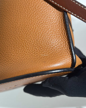 Loewe Light Camel Leather Gate Bucket Bag-16