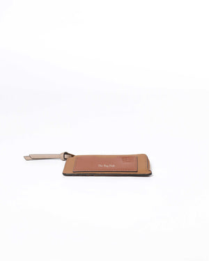 Loewe Toffee/Tan Coin Card Holder-6