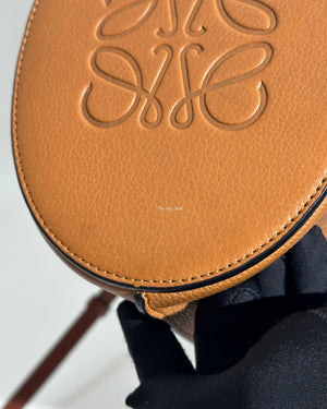 Loewe Light Camel Leather Gate Bucket Bag-21