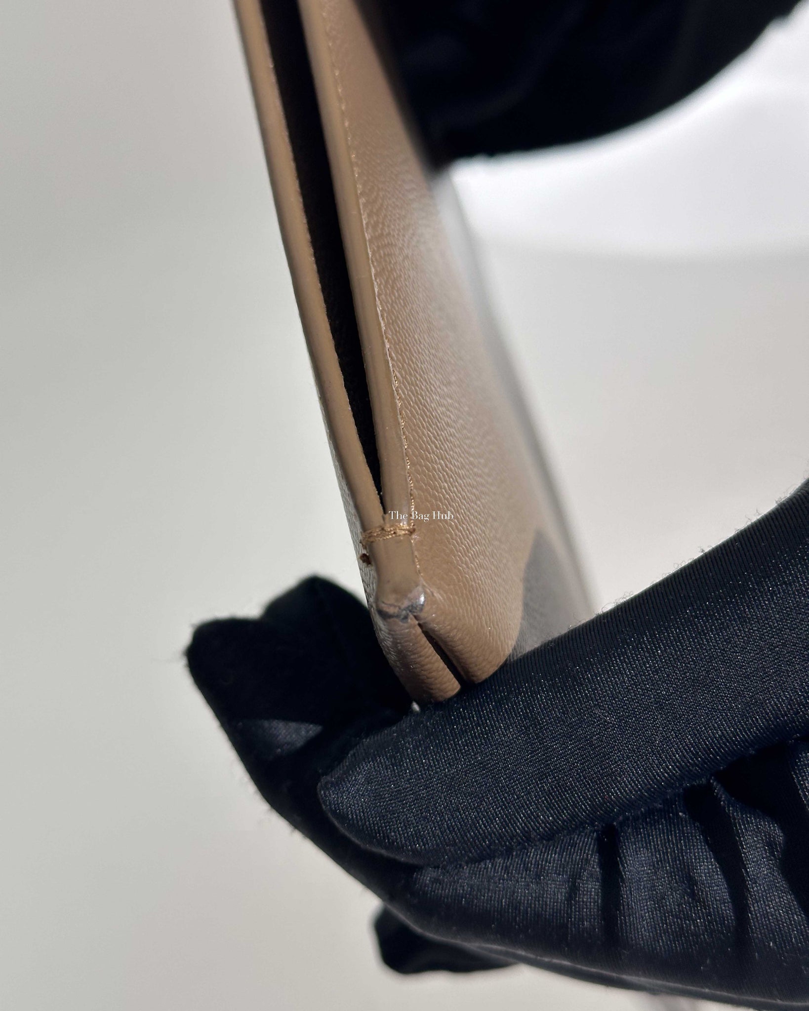 Saint Laurent Brown Leather Clutch-16