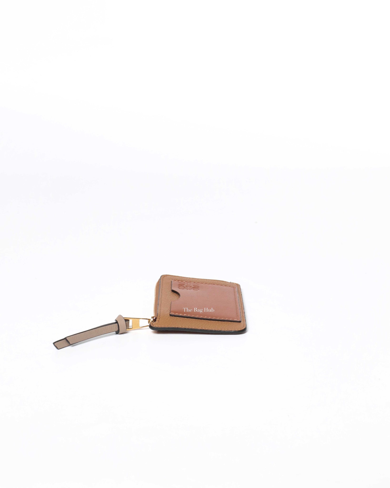 Loewe Toffee/Tan Coin Card Holder-5
