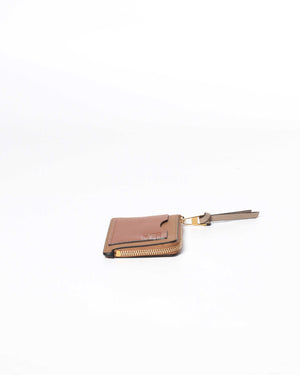 Loewe Toffee/Tan Coin Card Holder-4