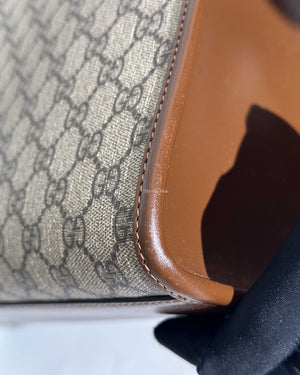 Gucci Beige/Ebony GG Supeme Canvas Medium Interlocking G Tote Bag-16