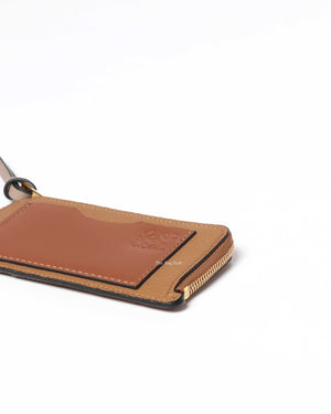 Loewe Toffee/Tan Coin Card Holder-8