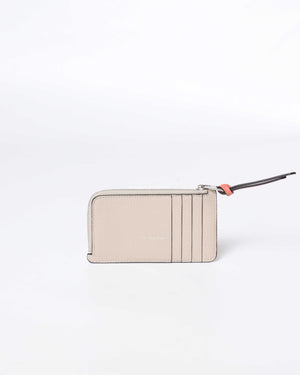 Loewe Light Oat/Honey Coin Card Holder-3