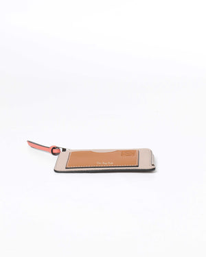 Loewe Light Oat/Honey Coin Card Holder-5