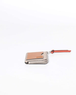 Loewe Light Oat/Honey Coin Card Holder-4