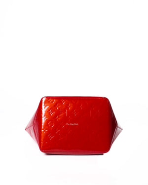 Louis Vuitton Red Monogram Vernis Bellevue PM Bag-6