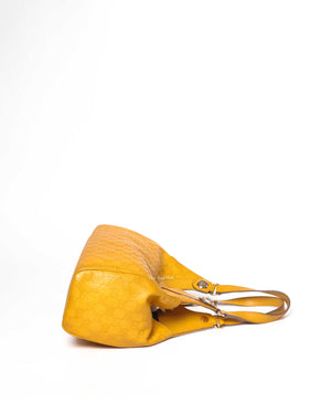 Gucci Yellow Guccissima Leather Charmy Hobo Bag-4