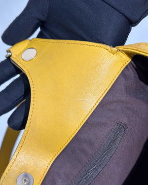 Gucci Yellow Guccissima Leather Charmy Hobo Bag-35