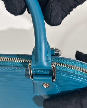 Louis Vuitton Cyan Epi Alma BB Crossbody Bag-21