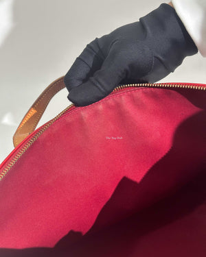 Louis Vuitton Red Monogram Vernis Bellevue PM Bag-27