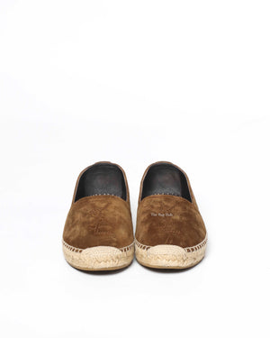 Saint Laurent Brown Suede Espadrilles Size 35 Designer Brand Authentic Saint Laurent The Bag Hub