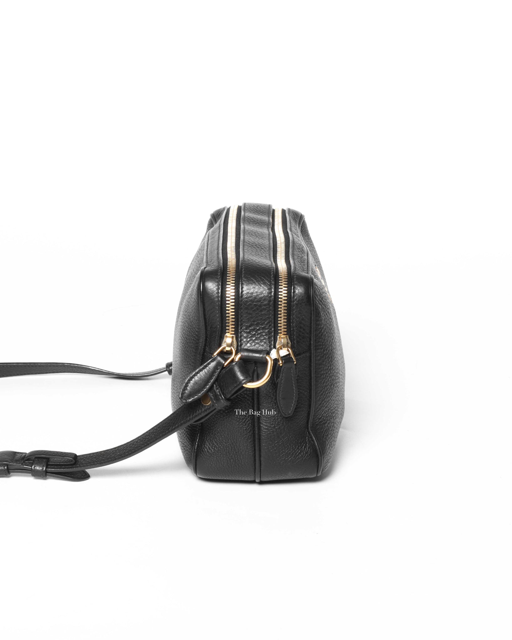 Prada Nero Vitello Phenix Camera Bag 1BH079-4