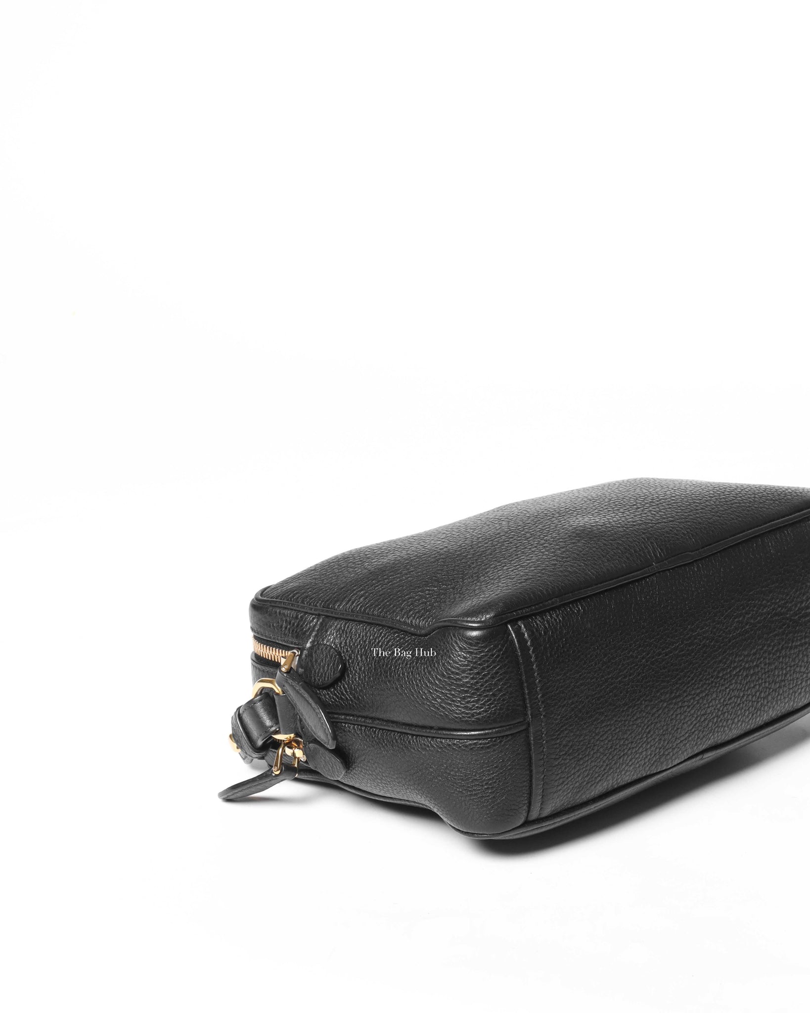 Prada Nero Vitello Phenix Camera Bag 1BH079-7