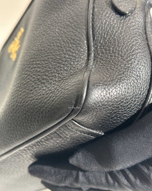 Prada Nero Vitello Phenix Camera Bag 1BH079-14