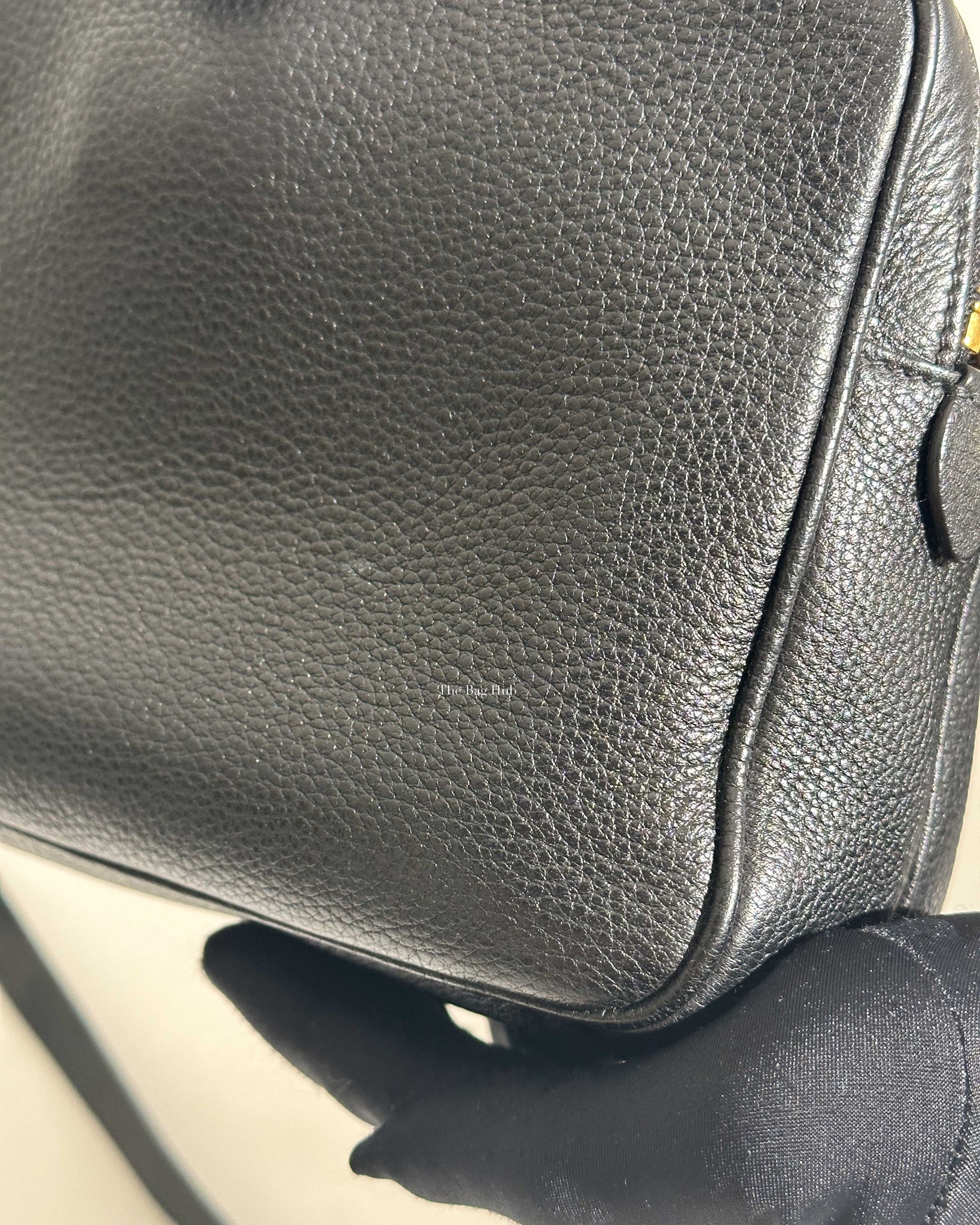 Prada Nero Vitello Phenix Camera Bag 1BH079-15
