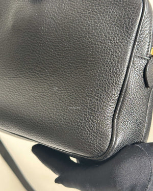 Prada Nero Vitello Phenix Camera Bag 1BH079-15